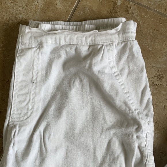 Soft surroundings- white pull on casual pa… - Picture 3 of 7